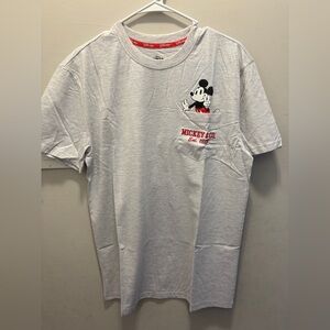 Adult's Disney Gray Mickey Mouse T-Shirt